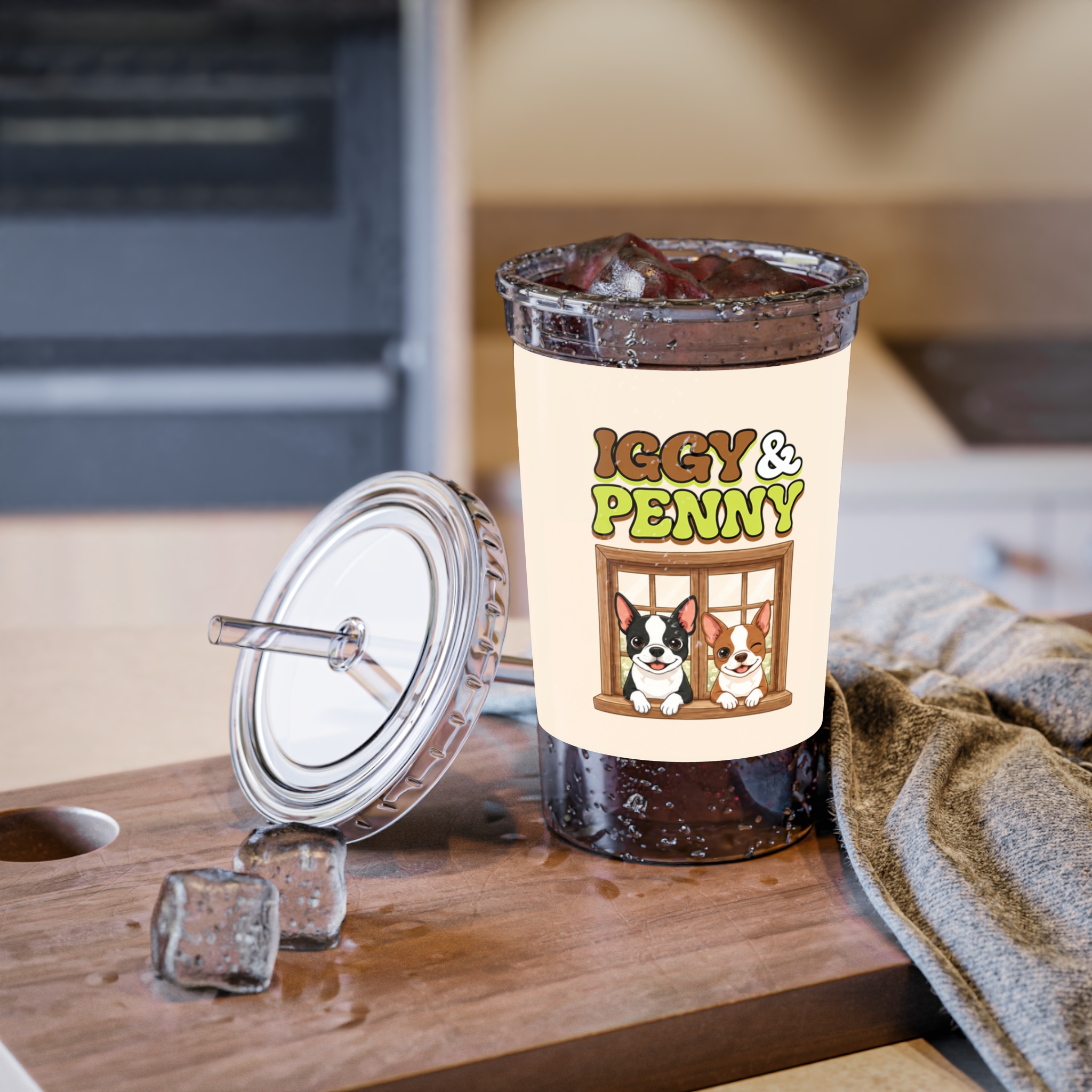 Corgi Window Acrylic Tumbler – Cute Dog Lover Travel Cup - Image 5
